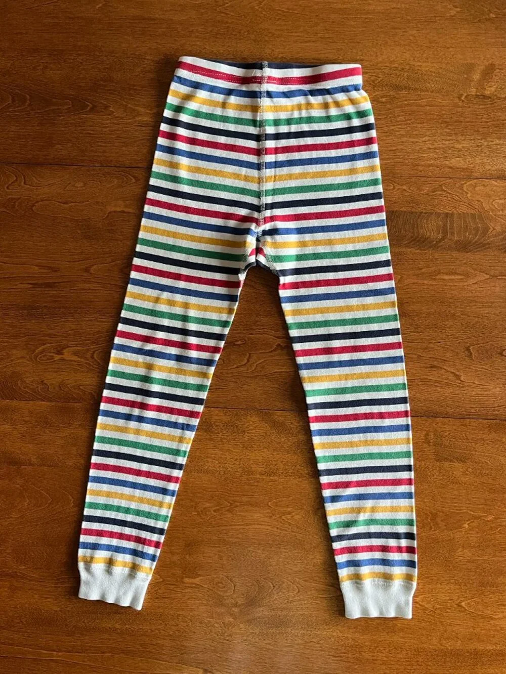 Hanna Andersson primary stripe pajamas 130